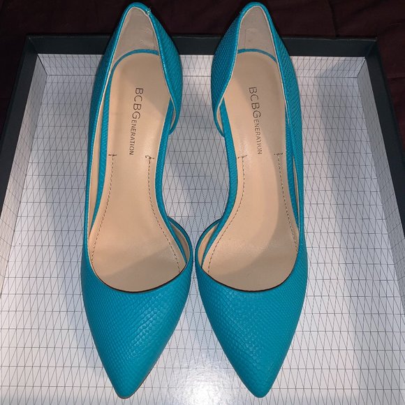 BCBGeneration Shoes - BCBGeneration Turquoise Heels
